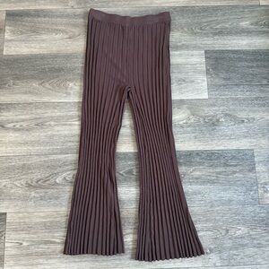 House of Harlow 1960 Rib Knit Flare Pants